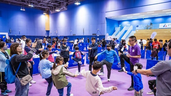 The HKSI Open Day 2024 featured a number of interactive activities for