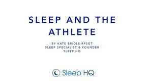 The Importance of Sleep in Athletes [ Part 1 ]