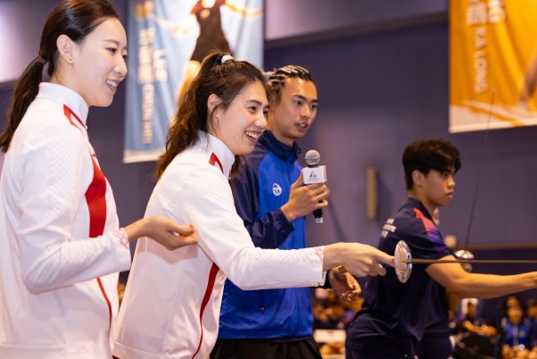 Paris Olympic Games Mainland Olympians Delegation Visits HKSI and Exchanges with Elite Athletes