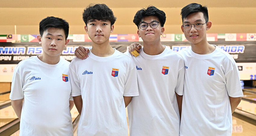 HK Wins Gold at Asian Junior Tenpin Bowling Championships