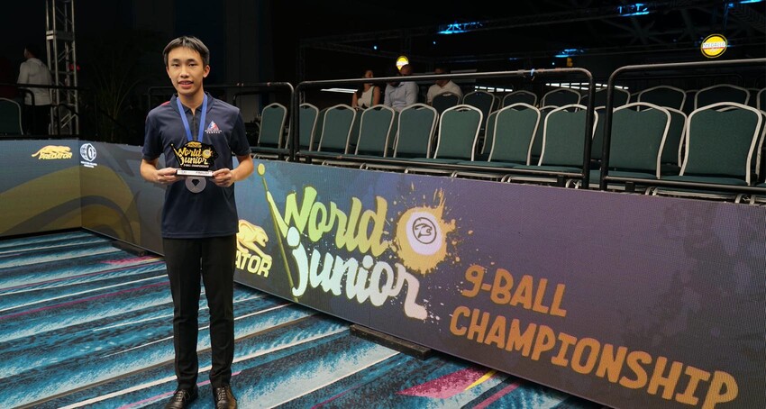 Li Langyi Captures Silver at World Junior 9-Ball Champs