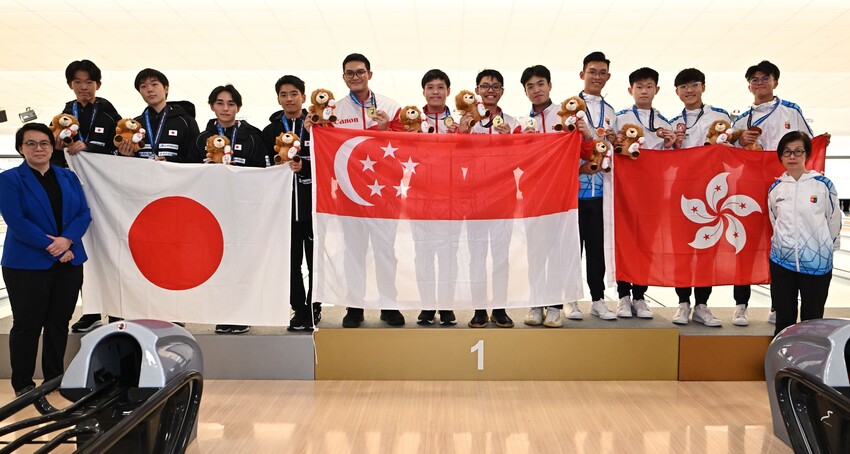HK Wins Bronze at Asian Junior Tenpin Bowling Champs