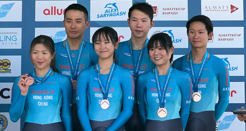 Team Hong Kong Wins Bronze Medal at Asian Road Cycling Champs