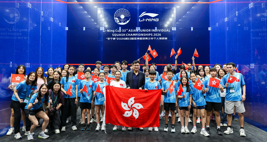 Hong Kong squash team captured 1 gold and 4 bronze medals at the 33<sup>rd</sup> Asian Junior Individual Squash Championships held in Panzhihua, China… 