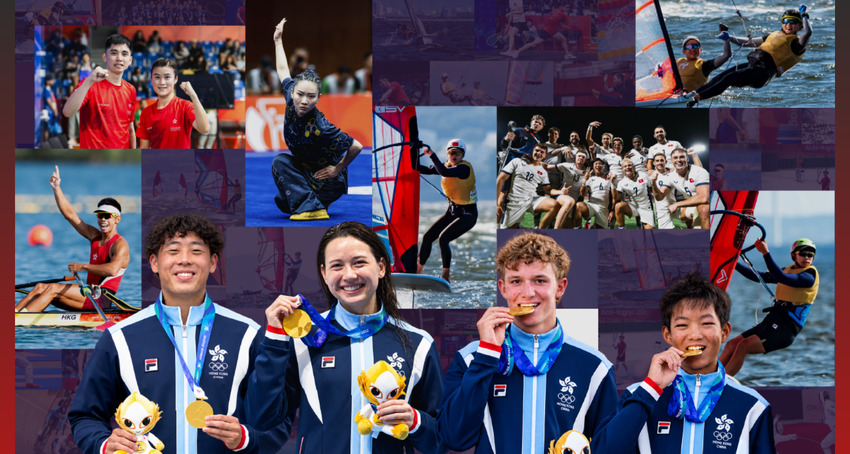 Team Hong Kong achieved historic breakthroughs at the 20<sup>th</sup> Asian Games, winning 11 gold, 19 silver and 24 bronze medals, with both the gold medal tally and overall medal count reaching new highs...