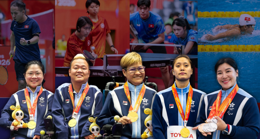 Hong Kong concluded the 5<sup>th</sup> Asian Para Games with an outstanding tally of 41 medals, comprising 3 gold, 14 silver and 24 bronze...