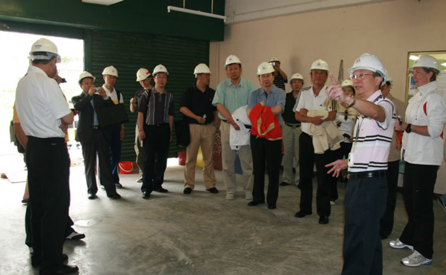 <p>The Delegation also paid a visit to the HKSI Fo Tan Headquarters to understand more about the Redevelopment Project of this elite training base of Hong Kong.</p>
