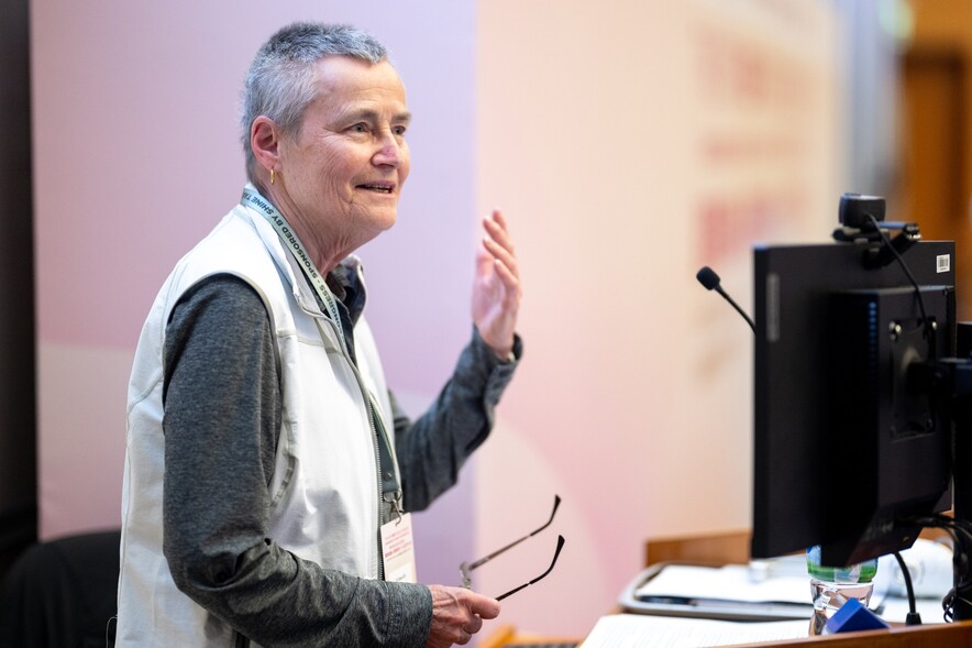 <p>來自University of North Carolina at Greensboro的<strong>Diane Gill教授</strong></p>
