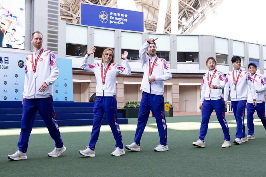 <p>Medallists attended the 15<sup>th</sup> National Games Hong Kong Medallists Raceday to celebrate their best-ever achievements.</p>

<p>&nbsp;</p>
