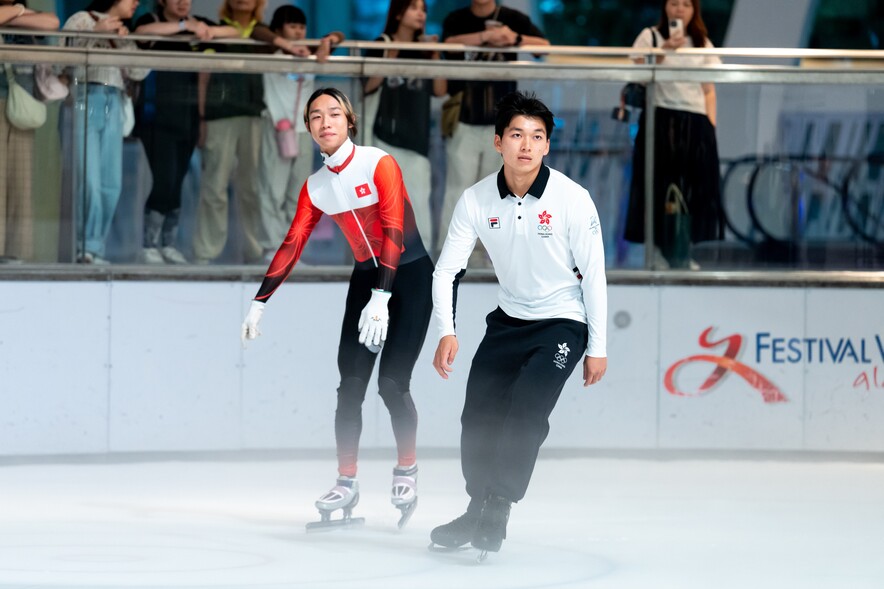 <p>Milano Cortina 2026 Winter Olympics Hong Kong, China athletes&nbsp;<strong>Kwok Tsz-fung, Lam Ching-yan</strong> and <strong>Yung Hau-tsuen</strong> celebrated their achievements at the Jockey Club Athlete Incentive Awards Scheme Presentation Ceremony.</p>

<p><b>&nbsp;</b></p>
