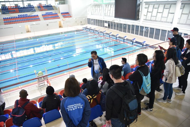 The Open Day arranged Guided Tours for participants to showcase the state-of-the-art training facilities, including the Athletic Field, Jockey Club Sports Building, Rowing Centre, Squash Courts, Swimming Complex, Table Tennis Hall, Tennis Courts, Tenpin Bowling Centre and Wushu Hall. Participants were able to take a glimpse of the training environment of Hong Kong elite athletes.