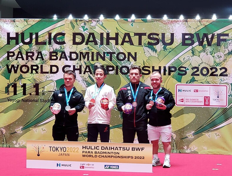 Second left: Chu Man-kai&nbsp;(photo: Hong Kong Sports Association for