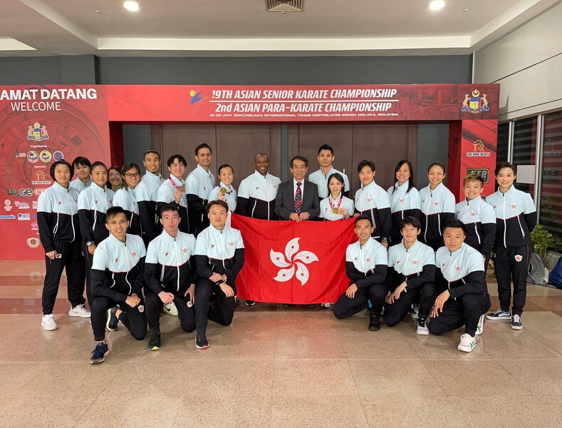 Hong Kong karatedo team