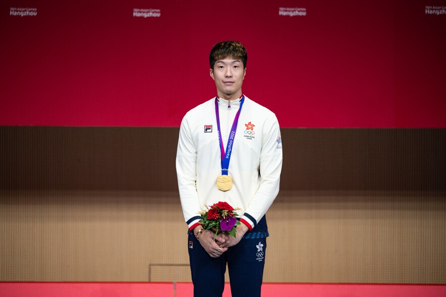 Cheung Ka-long (photo:&nbsp;Sports Federation &amp; Olympic Committee