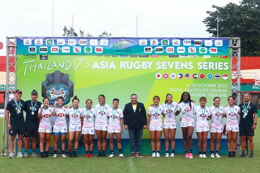 Hong Kong rugby sevens women&#39;s teams (photo: Hong Kong China Rugby)
