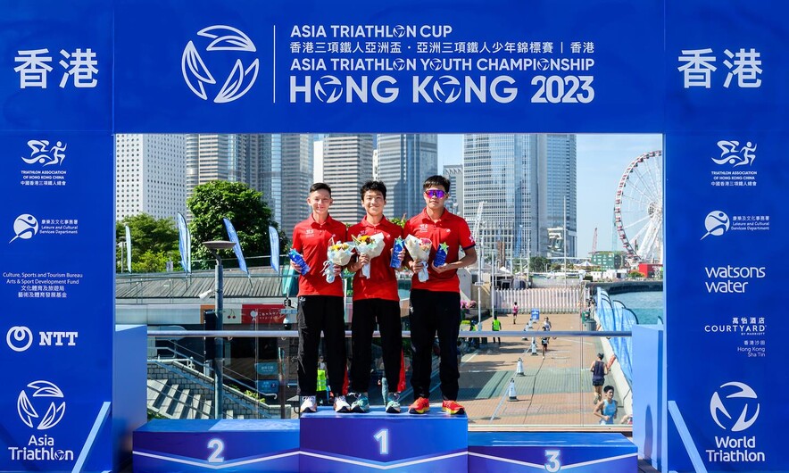 (From left) Wong Nok-hei, Lam Lok-shi and Yim Tsun-fung&nbsp;(photo: