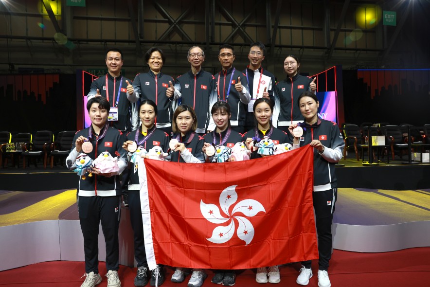 Photo: Hong Kong, China Table Tennis Association
