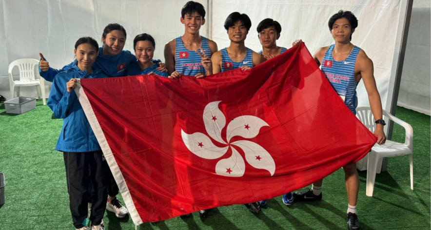 The Hong Kong athletics team first&nbsp;seized the champions in both