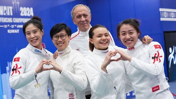 Women&#39;s Epee Team
(Photo: International Fencing Federation)