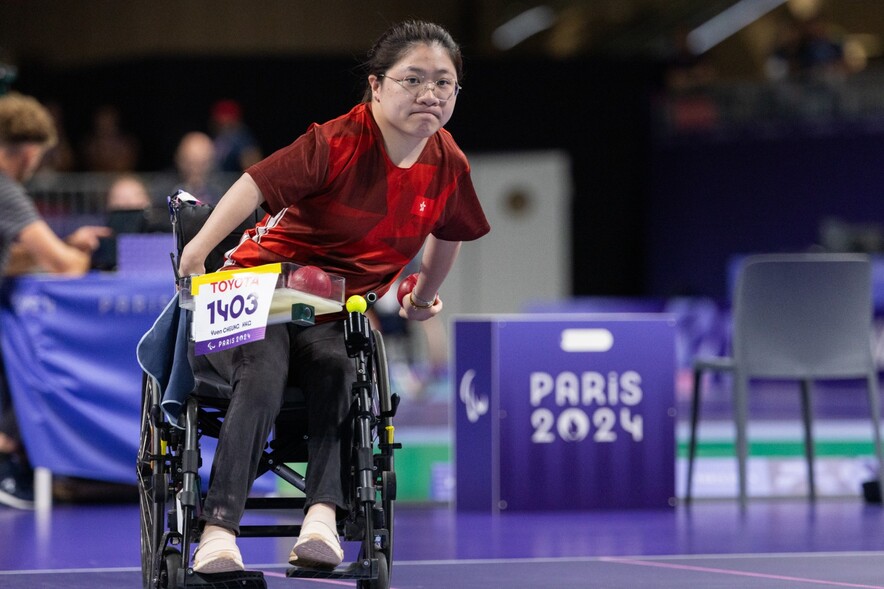 Cheung Yuen (Photo:China Hong Kong Paralympic Committee)