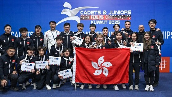 Photo: Fencing Association of Hong Kong, China