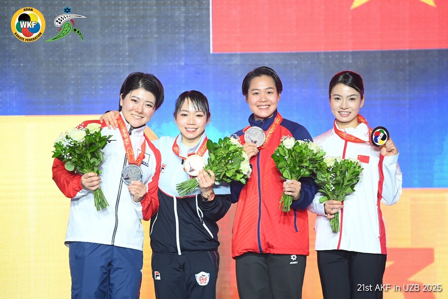 劉慕裳 （左二）
（圖片來源： AKF Asian Karate Federation）
