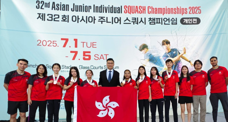 Hong Kong squash junior team

(Photo: Squash Association of Hong Kong,