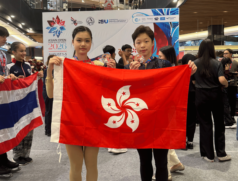 Ariel Guo (Left) and Li Jiarui (Photo: Hong Kong