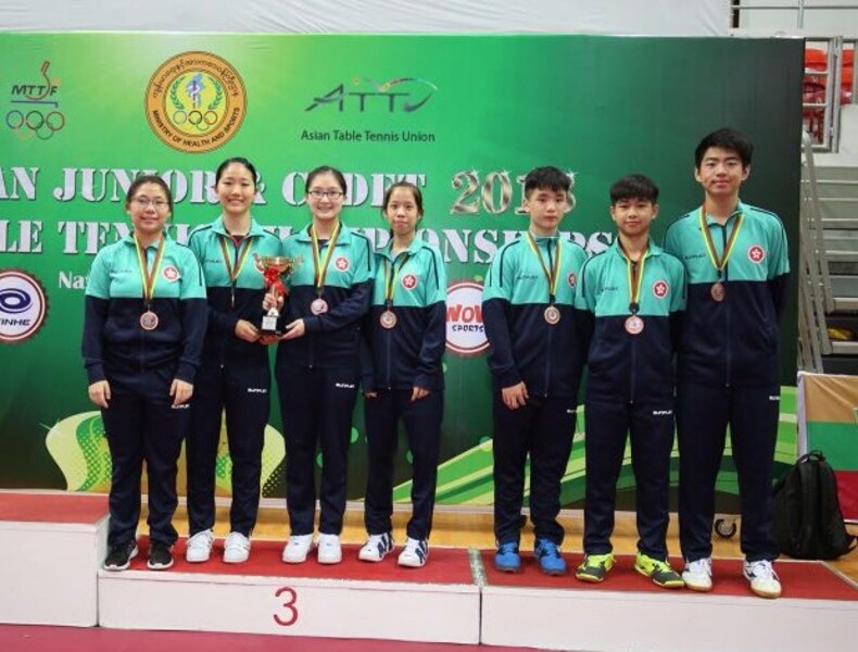 Photo: Hong Kong Table Tennis Association