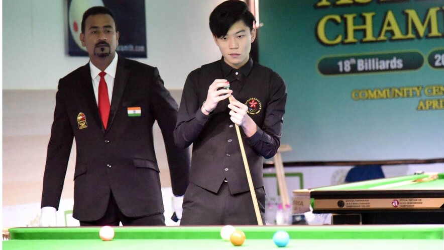 Cheung Ka-wai (Photo:&nbsp;Asian Confederation of Billiard Sports)