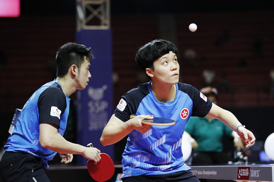 From left: Wong Chun-ting and Doo Hoi-kem&nbsp;(photo: International